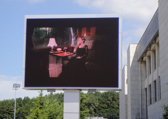 Guter Preis Außenwasserdicht Vollfarb-P8 Led-Display 8mm Pixel 5000cd/m2 Helligkeit Online