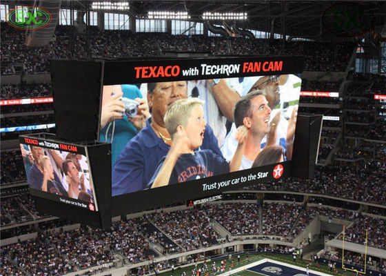 Guter Preis Professionelle 10mm Pixel Pitch Vollfarbe IP65 Wasserdichtes Stadion LED-Display für Outdoor-HD-Videoübertragung Online