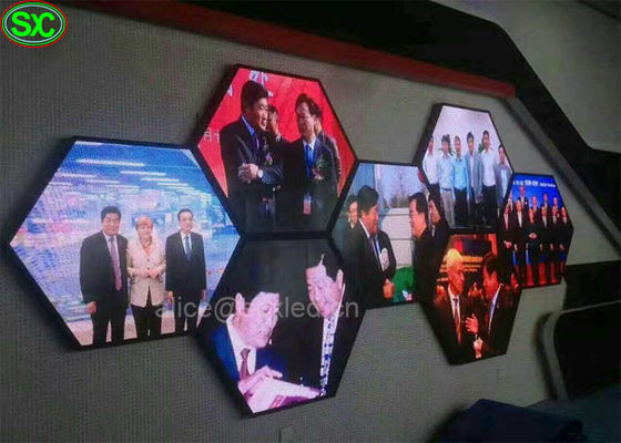 Videobildschirm der Form-P3.9 des vorhang-LED für die Werbung, hohe Auflösung