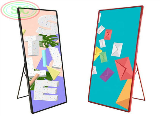 Traditionelles P2.5-Plakat-LED-Bildschirmspiegel-LED-Display für den Innenbereich für Geschäfte