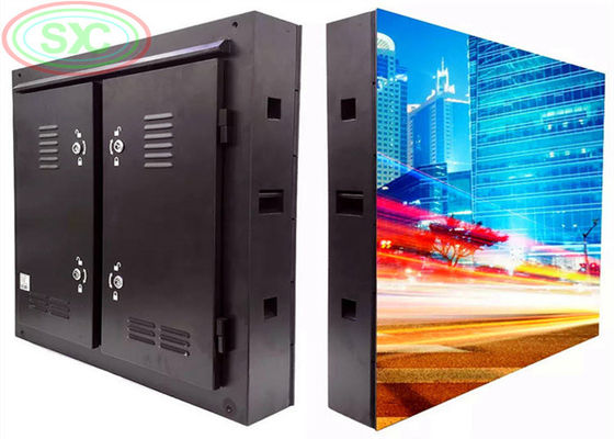 Wasserdichte 3D-Werbetafel mit LED-Außenbildschirm, 960 x 960 mm