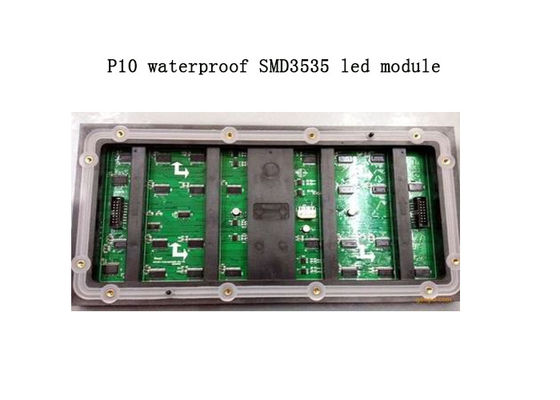 Guter Preis Wasserdichte P10 SMD 1R1G1B LED-Anzeigen-Modul-Größe 320*160mm 1/4 scannend Online