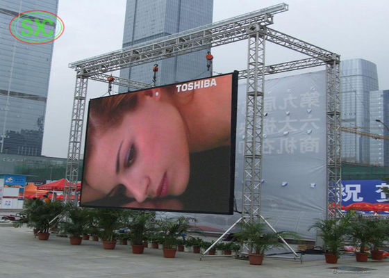 Guter Preis Werbe-Vollfarb-Hänge-LED-Display P5 LED-Bildschirm 960*960MM Online