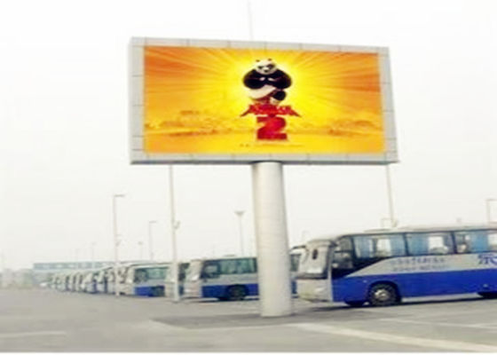 Guter Preis Outdoor-Werbung LED-Billboard-Straße P10 Vollfarb-LED-Display-Panels mit Spalte Online