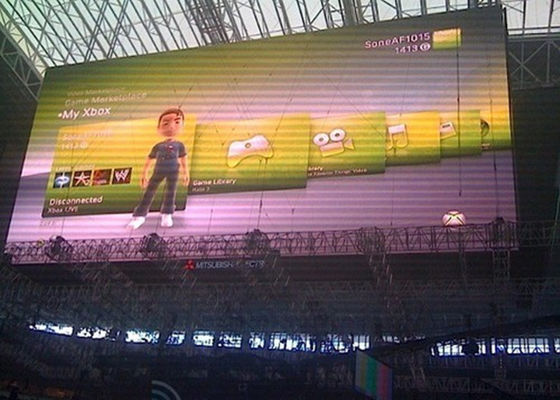 P10 Outdoor Full Color LED Werbetafeln Display 10mm Pixel IP65 Wasserdicht 10000cd/m²