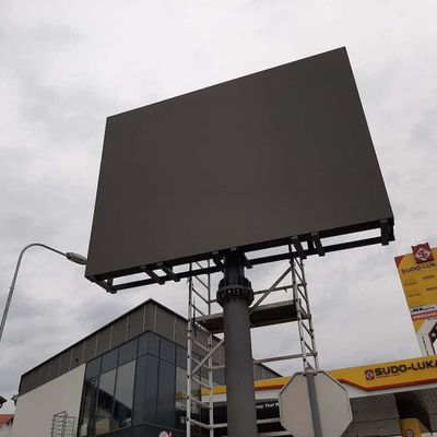 Smd P6 Outdoor Werbe-LED-Displaytafel Festinstallation mit 3840 Hz Bildwiederholfrequenz und 6000 Nits Helligkeit