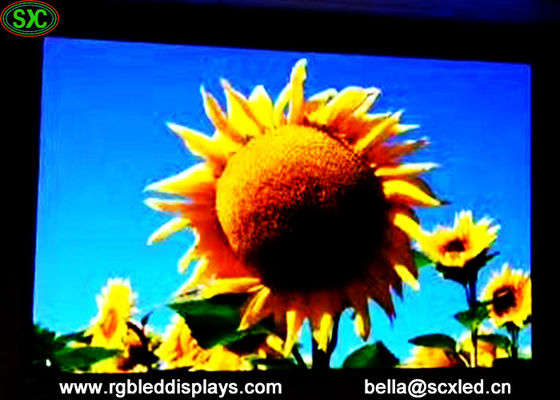 Vermietung von Bildschirmen Eisenbox / Druckguss Aluminium P20 Wasserdicht LED Bildschirm Video Wand Outdoor Dynamisches Poster Werbung