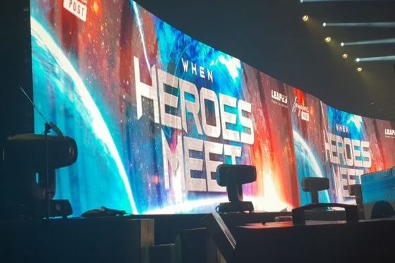 Hochdefinition Vollfarbe P1.875 P2.5 Innenraum-TV-LED-Wandbildschirm