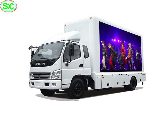 Guter Preis Farbenreiche bewegliche LKW P6 LED-Anzeige mit hoher Auflösung, bewegliche LED in Meanwell Online