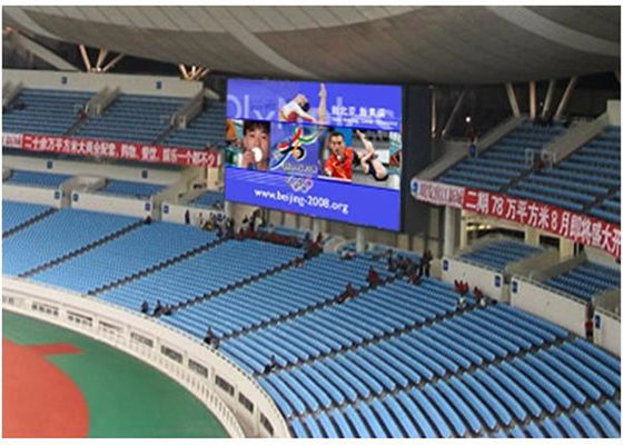 Qualität P10 Outdoor LED-Display für Stadien IP65 Wasserdicht 10mm Pixel Hohe Helligkeit Fabrik