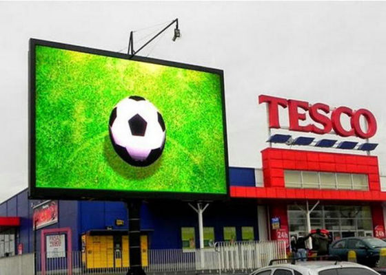 Qualität Druckguss-Aluminium/Mietbildschirm Outdoor P3.91 Stadion LED-Bildschirm, LED-Peripherieboard 1/8 Scan-Modus Fabrik