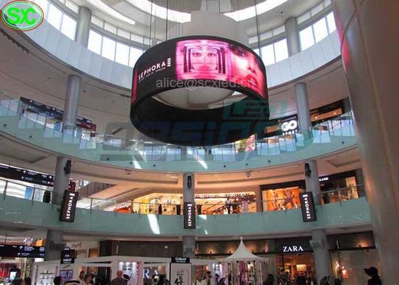 Guter Preis Leichte flexible Malle 1R1G1B P5, die LED-Bildschirm hängen Online