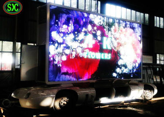 Guter Preis Video Outdoor Mobile Truck Led Display, Anhänger / Fahrzeug Mobilwagen montiert Led Bildschirm Werbetafel Online