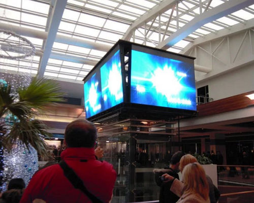 Guter Preis Innenraum HD P1.86 Kubus LED-Display P5mm Innenraum LED-Billboard Durchschnittliche Stromversorgung 3840Hz Online