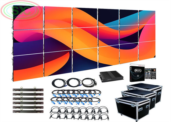 Exzellente LED-Bildschirm für Innenräume P3.91 Hintergrundwand