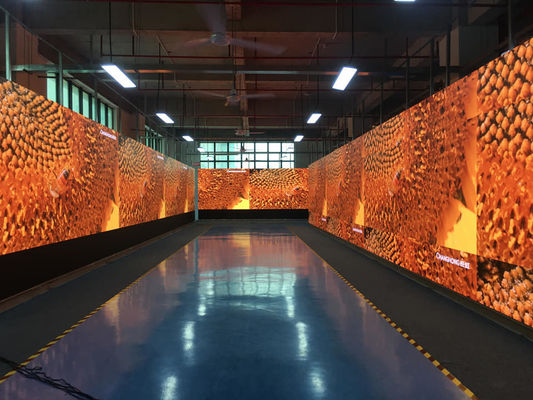 Innenraum-Full-Colour-LED-Display-Bildschirm SMD P3.91 Anpassung Werbung Video Hintergrundwand