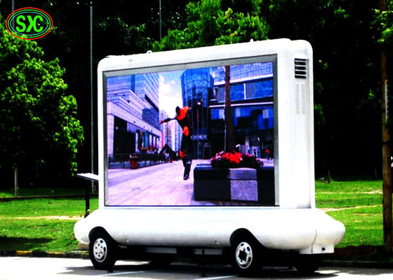 Guter Preis Handels-LKW brachte LED-Schirm-HD geführte Anzeige P5 für mobilen Anhänger an Online