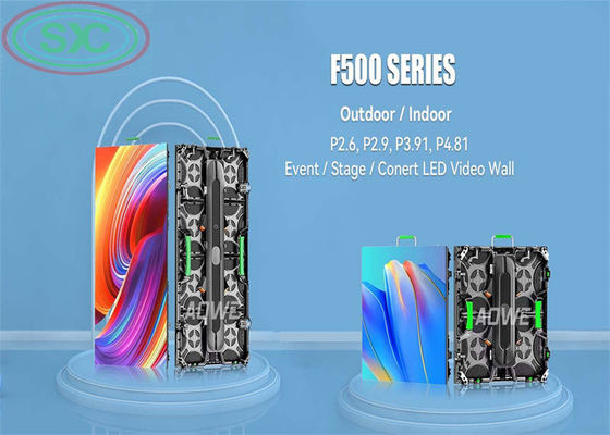 P3.91 Innenbühne Vollfarbe Vermietung LED-Videowandbildschirm 250x250mm