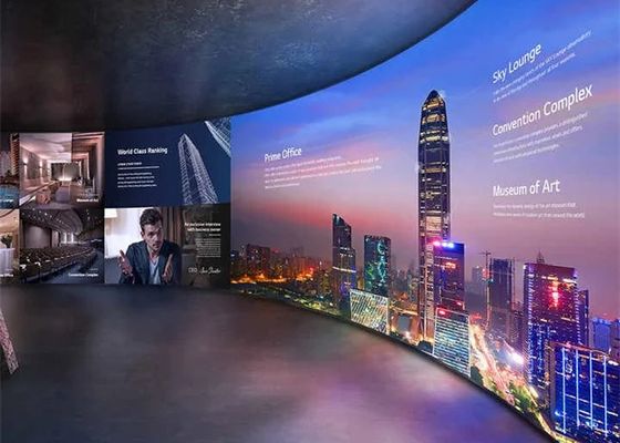 Kontrastverhältnis 3,9mm Miet LED-Display Aluminium Magnesiumlegierung Schrank 14-16bit Graustufen