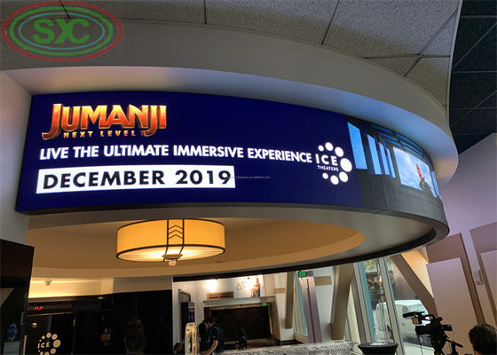 Innenräumliche Drehfähige Videowand P2 Led-Bildschirm Weiches Werbezeichen