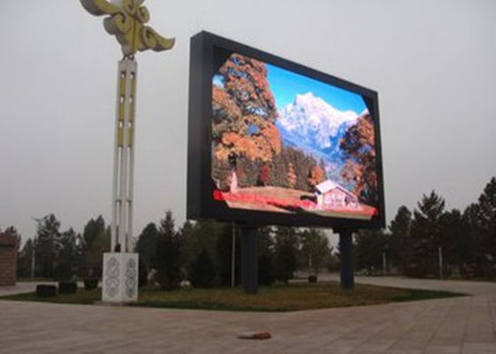 P6 Hochhelligkeit Werbung Großer Outdoor Led Display Bildschirm Digitale Plakate