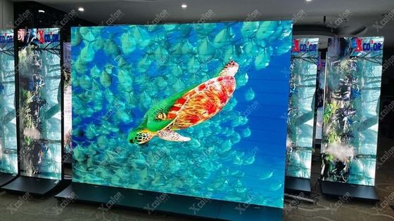 Guter Preis P8 LED Videowand Wasserdicht HD ohne Schmieren Einstellbare Bühnenhintergrundanzeige Online