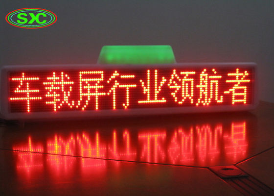 Guter Preis Wasserdichtes Auto-LED-Signal-Display im Außenbereich Vollfarben-Taxi-Dachbildschirm doppelseitig Online