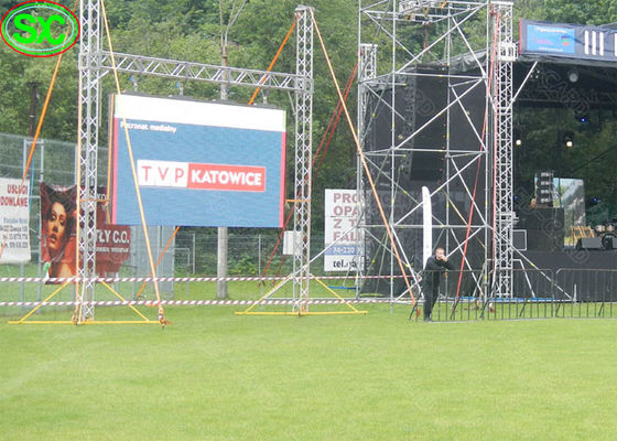 Guter Preis Das hochauflösende Stadion, das geführte Anzeigen-Anschlagtafel/Smd im Freien hängt, führte Schirm Online