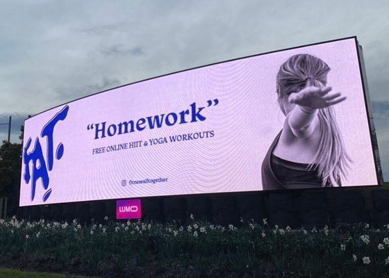 P4 SMD3535 Außen-Full-Colour-LED-Display für feste Verwendung