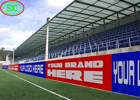 60Hz Bildrate Stadium LED-Display mit kaltgewalztem Stahlrahmen und SMD3535 Pixelpaket