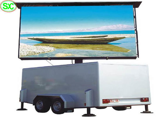 Guter Preis LKW LED-Anzeigen-hohe Auflösung der Werbungs-3G des Prüfer-SMD P5 bewegliche Online