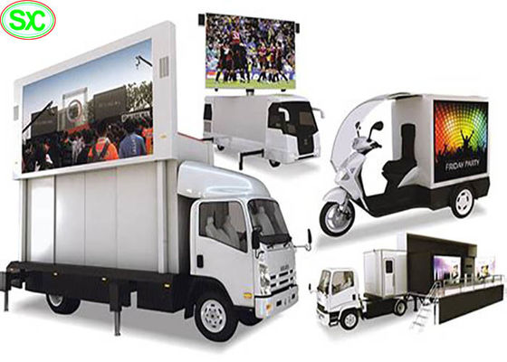 Guter Preis Mobiler LKW der Werbung P5 im Freien brachte LED-Schirm hohe Helligkeit an Online