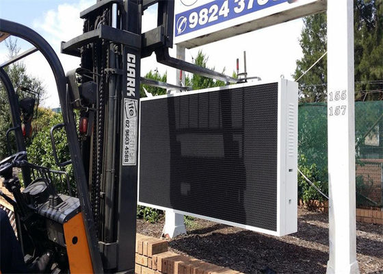 Energieeffiziente LED-Werbetafel im Außenbereich P3.91 LED-Schild für Tankstellen und Bushaltestellen