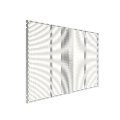 Guter Preis P4.81 Mietbares transparentes LED-Display 1/16 Scan 250*250mm Modul für Einkaufszentren und Straßen Online