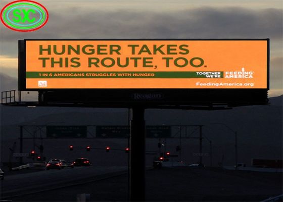 R 625-630nm LED-Parameter LED-Werbetafeln für Außenwerbung mit Vollfarbfähigkeit