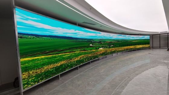 Aluminium-Schrankmaterial Feste LED-Anzeige mit kundenspezifischer Schrankgröße und MTBF 5000 Stunden