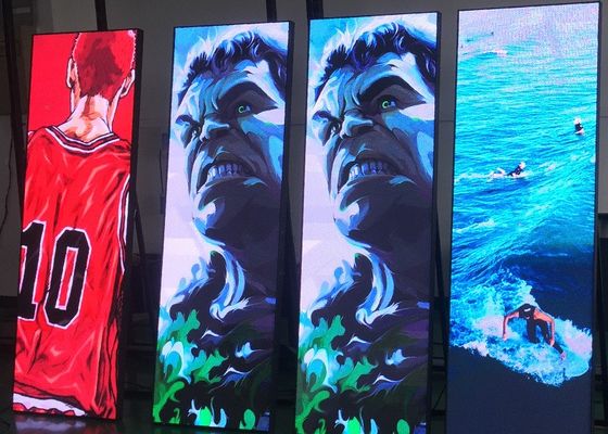 320x160mm Modulgröße LED-Poster-Display mit 1R1G1B Farbkonfiguration und P1.86mm Tonhöhe