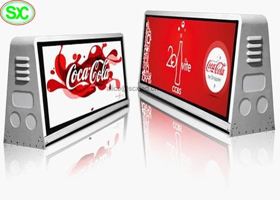 384*128 Dot Bildschirmauflösung LED-Bildschirm für Fahrzeuge 2,5 mm Tonhöhe für wetterfestes Display