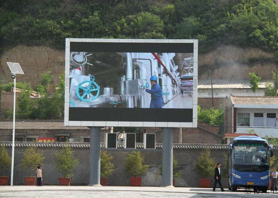 Guter Preis P8 Outdoor Vollfarbe Werbung Led-Display-Platte mit Spalte Online