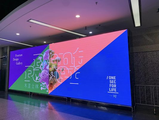 Große Indoor P5 Vollfarbe Event Bühne Hintergrund Fixed Led Video Wandbildschirm