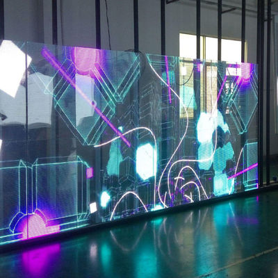 Guter Preis Wasserdicht IP43 Transparentes LED-Display Inklusive 0,2 kg Modulgewicht und Ansteuerungsmethode für transparente Displaylösungen Online