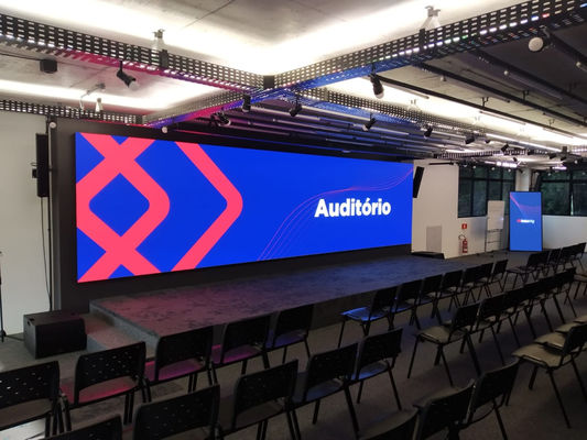 Hochauflösender P2.6 LED-Bildschirm Innenraum Vollfarb-LED-Bildschirm mit 160000 Pixeln/m Sup2 500*500mm Modulgröße