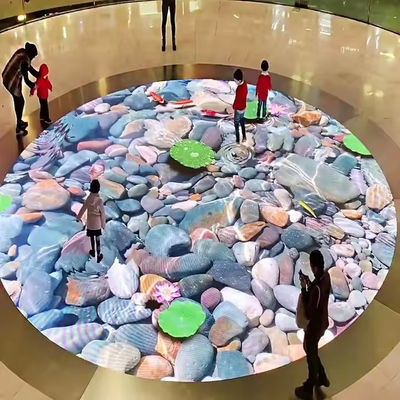 Einfarbige Tanzfläche, perfekt für Unterhaltung im Innenraum.