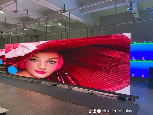 Vermietung Vermietung LED-Display mit Mtbf 30000H und Kabinett Dimension 500*500mm/500x1000mm in Lagerbestände