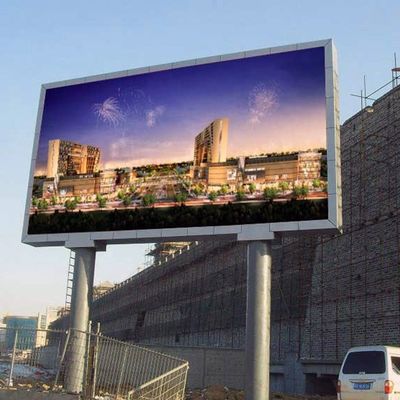 500*1000MM Schrankstoffgröße P2.604 Outdoor Vollfarb-LED-Display für Videoanzeigen im Freien