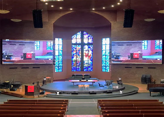 P1.25 Hochdefinitions-LED-Außenbildschirm aus Aluminium in Vollfarbe