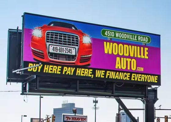 Echte Pixel P5 P10 1R1G1B Digitale Nachrichten Werbetafeln Ideale Werbung Professionelle Displays