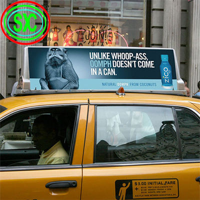 Anpassbarer Fahrzeug-LED-Bildschirm mit 5 mm Tonhöhe und 1R1G1B-Konfigurationen