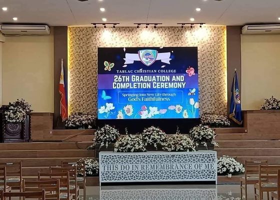 192*192mm Modulgröße SMD-LED-Bildschirm mit SMD3528-Led-Standard und Aluminiummaterial