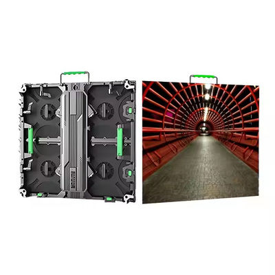 100000 Stunden Lebensdauer SMD-LED-Bildschirm in normalem Schrank 576mmx576mm und Aluminiummaterial für optimale Visualisierung